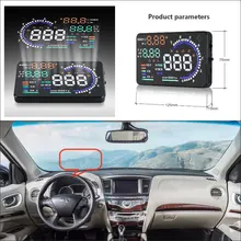 Автомобильный HUD Дисплей для Infiniti QX60 QX70 QX80-безопасный экран для вождения проектор Inforamtion Refkecting лобовое стекло