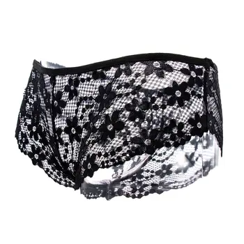 

Seamless Lace Panties Women 's Sexy Triangular Underwear Briefs Transparent Comfortable Mesh Lace Women Thong Intimates