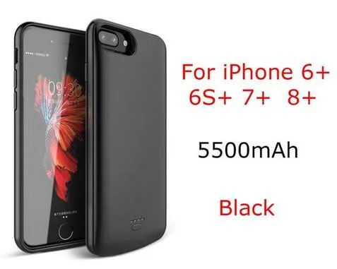 for 6 6s 7 8 Plus Чехол для зарядного устройства для Iphone Se 5se 5 5S, 4000 мАч, внешний аккумулятор, чехол для зарядки, внешний аккумулятор, чехол для зарядного устройства для Iphone 6, 6s, 7, 8, чехол - Цвет: for 6 6s 7 8 Plus