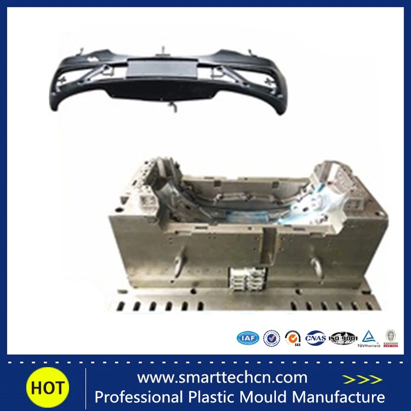 Customized tooling for automotive plastic mold auto bumper injection