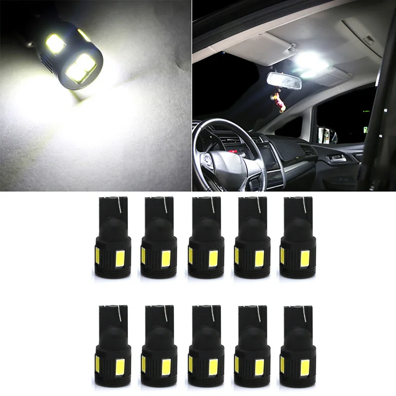

10PCS T10 LED Bulb W5W 5630 SMD Car Interior Light Lamp for Chevrolet Cruze Aveo Lacetti Captiva Niva Spark Orlando Epica Sonic