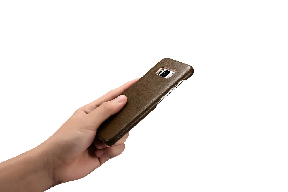 (Коричневый) XOOMZ бренд овец кожаный чехол для samsung Galaxy S8 плюс супер чувство