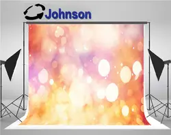 Стены фотостудия фон виниловые ткань высокого качества Компьютер печати праздничный боке огни Звезды Текстуры фонов