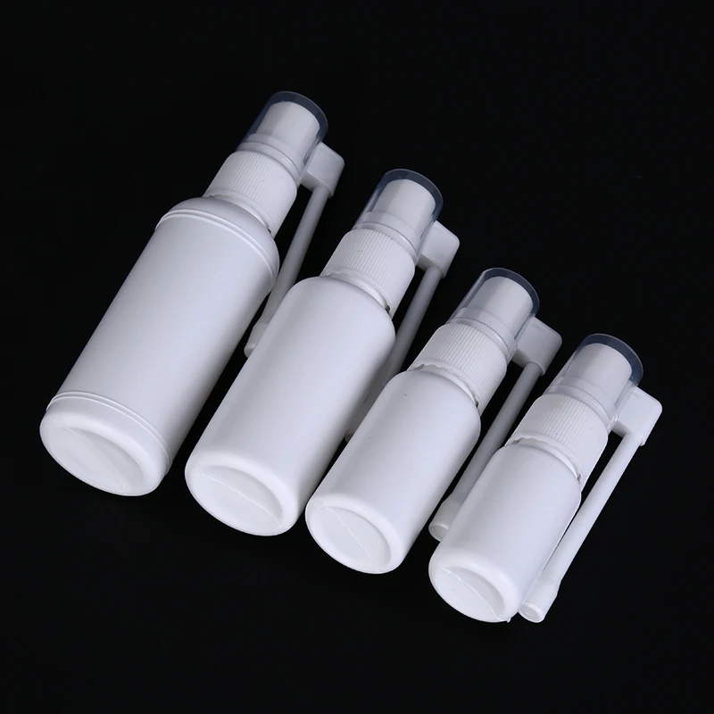

10ml 20ml 30ml 50ml Empty Plastic Perfume Makeup Atomizer Spray Bottle White Bottle Air Flight Travel Tools New Sale