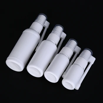 

10ml 20ml 30ml 50ml Empty Plastic Perfume Makeup Atomizer Spray Bottle White Bottle Air Flight Travel Tools New Sale