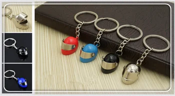 

Car and motorcycle simulation helmet alloy keychain key ring model for Ducati Monster M900 900 S Dark Metallic 750 750 Dark