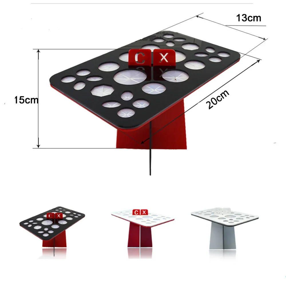 U Держатели для кистей макияжа акриловая сухая стойка удобные и практичные
