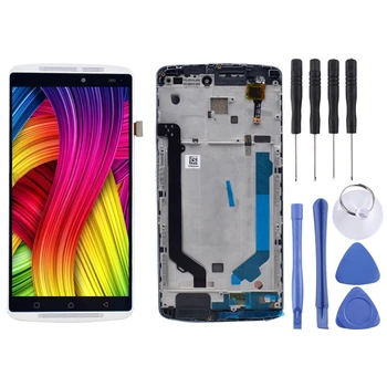 

NEW LCD Screen and Digitizer Full Assembly with Frame for Lenovo K4 Note / A7010