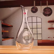 1 шт. 1500 мл Ручной стеклянный аэратор для винного графина диспенсер для ликера Pourerevel носик Кристалл Caraffe бар JS 1110