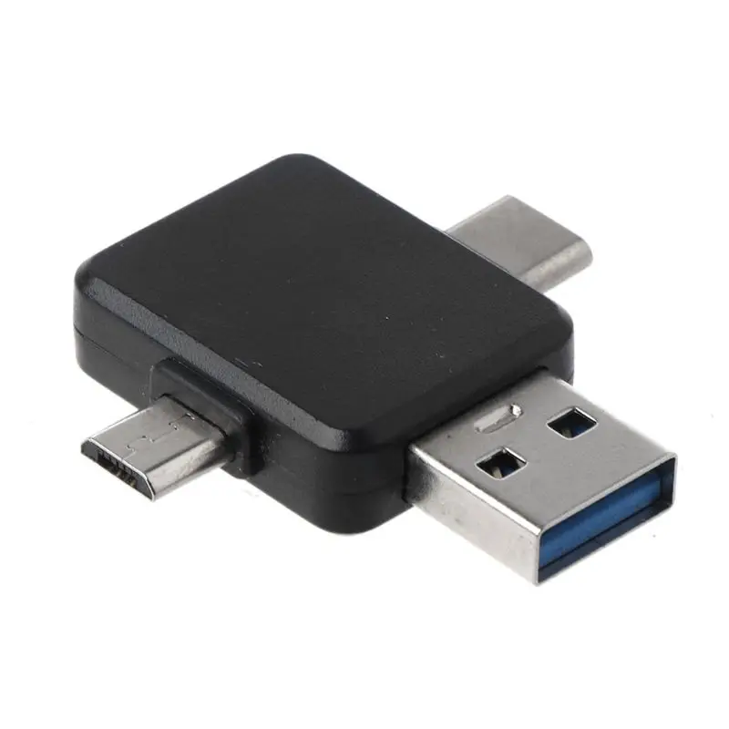 8-контактный разъем для USB+ type C+ Micro USB разъем для зарядки конвертер адаптер для samsung huawei Xiaomi Oneplus Android Smartp