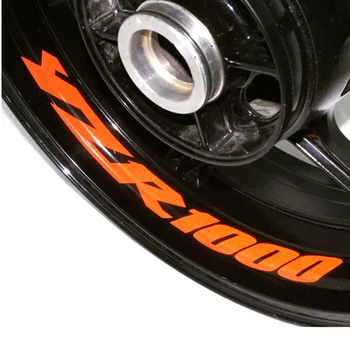 

FOR YAMAHA YZR 1000 YZR100 Motorcycle 8 X thick edge outer edge adhesive tape strip grinding wheel patch