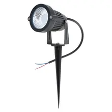 1 шт., 5 Вт, 85-265 В переменного тока, лампа для газона, точечный светильник, высокое напряжение, алюминиевый, водонепроницаемый, IP65 светильник для наружного пруда, садовой дорожки, 4 цвета, светильник