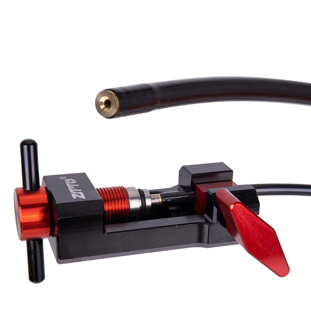 

MTB Bike Needle Tool Driver Brake Hydraulic Hose Cutters Disc Brake Hose Cable Cutter Connector Insert install Tool Press fit in