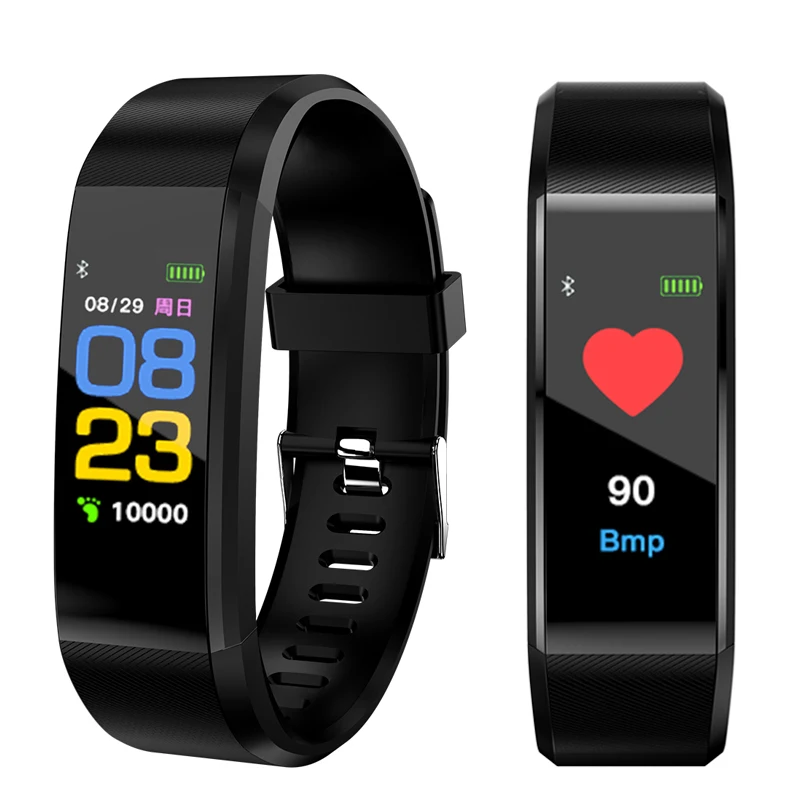 

ONEMIX Smart Bracelet Heart Rate Monitor Sport Pedometers Tracker Step Counter Waterproof Fitness Waterproof Health Wristband