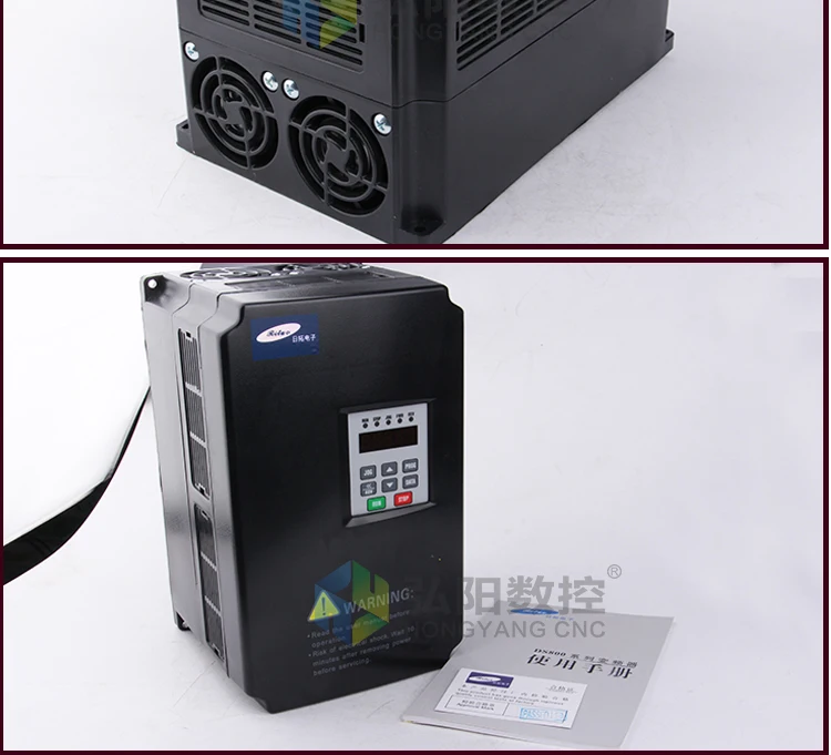 RITUO 4.0KW частотный инвертор VFD 220v 3.7kw VFD инвертор переменной частоты