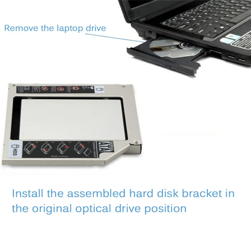 1 компл. SATA 3 0 жесткий диск HDD SSD Монтажный кронштейн Caddy отвертка для MacBook Pro