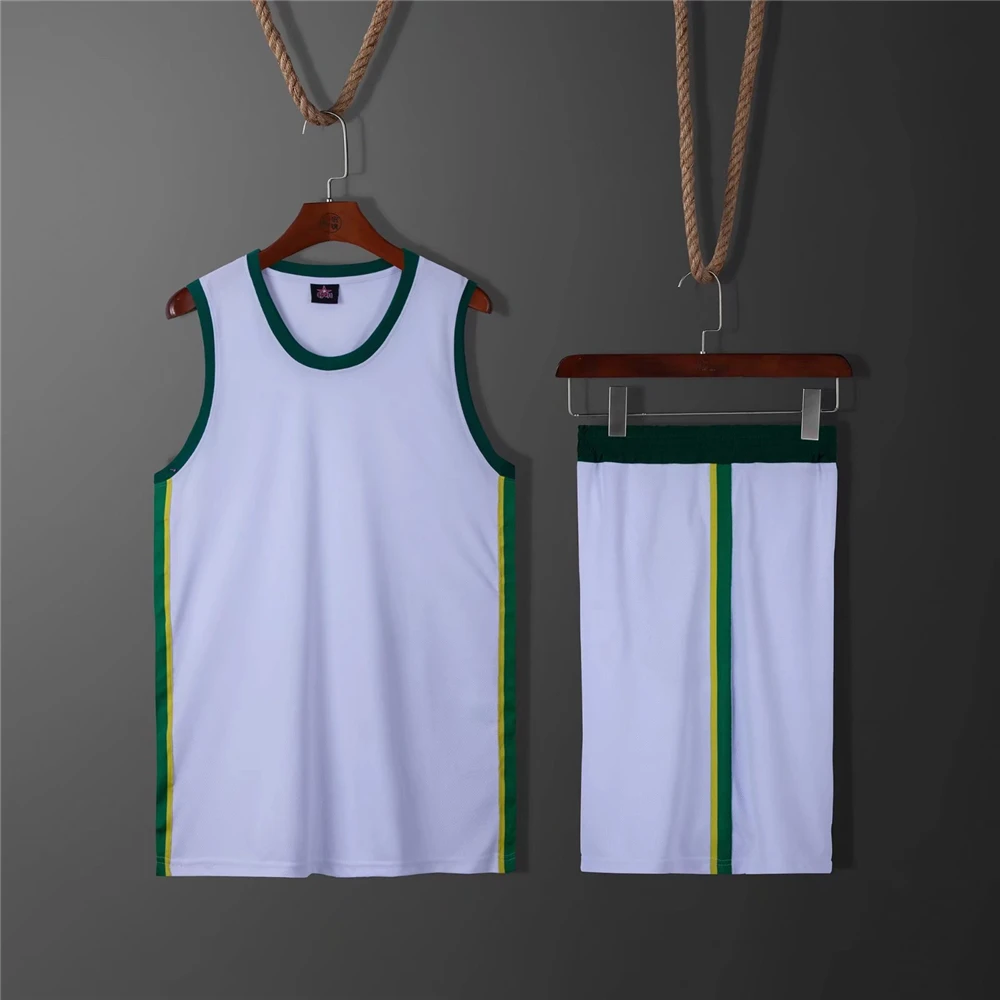 

2019 good quality Boston basketball jersey set sport Uniforms college tracksuit for training running