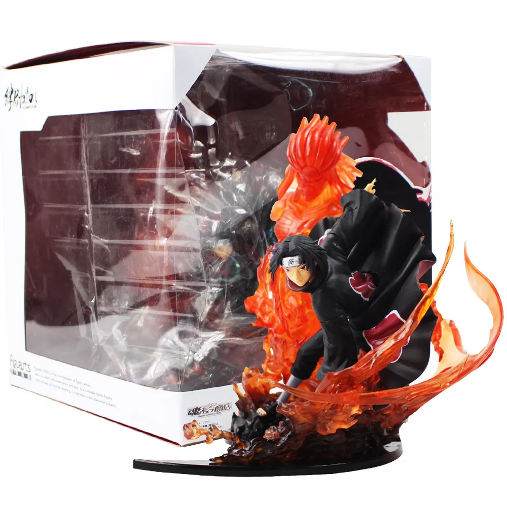 Аниме Naruto Shippuden фигурки Uchiha Sasuke Itachi Susanoo модель игрушки рождественские