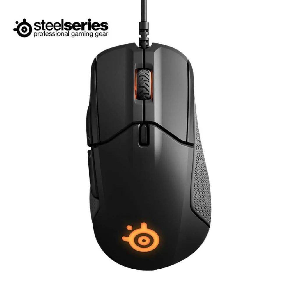 SteelSeries Rival 310 RGB FPS USB Optical Gaming Wired Mouse with 3500