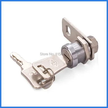 

5 pieces 17mm waterproof dustproof keyed differently zinc cylinder locker cam lock