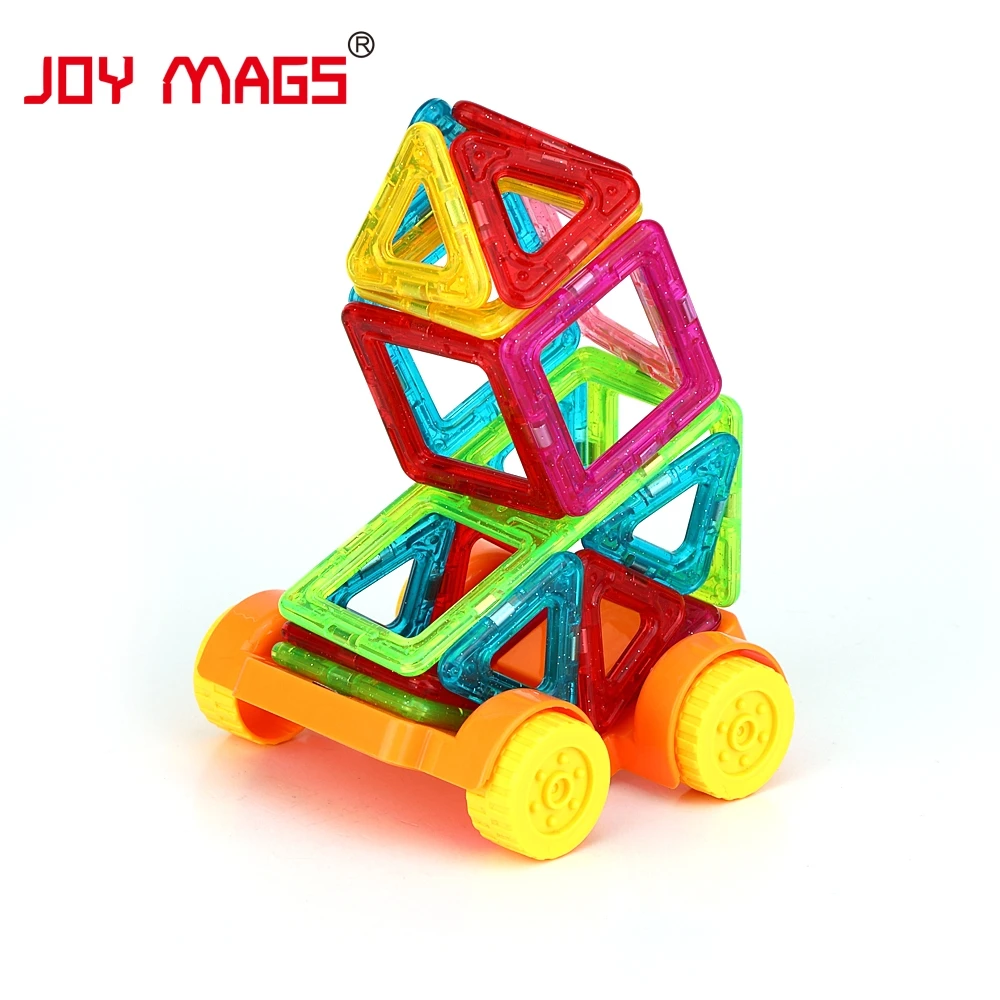 JOY MAGS игрушка мини Магнитная 100/110/130 шт./лот строительные блоки игрушки DIY 3D Магнитный конструктор развивающие кирпичи