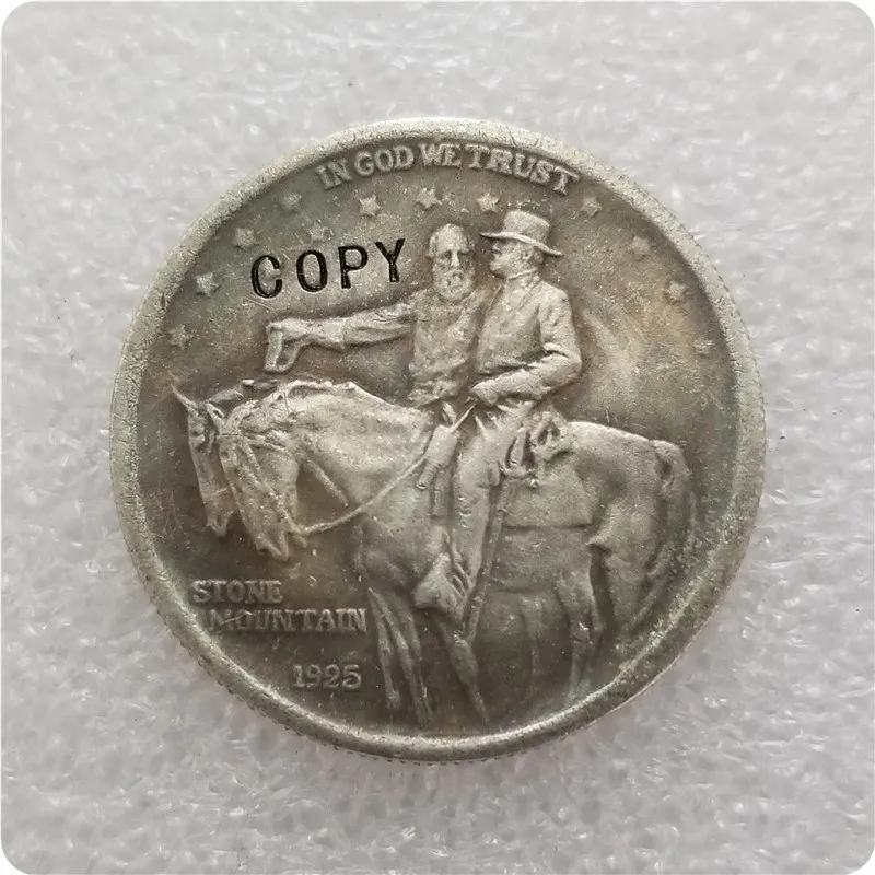 Копия копии 1925 каменный горный 50-центовая Монета КОПИЯ