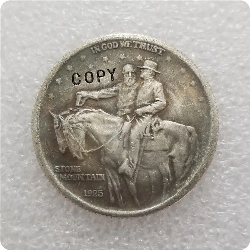 

COPY REPLICA 1925 Stone Mountain Half Dollar COIN COPY