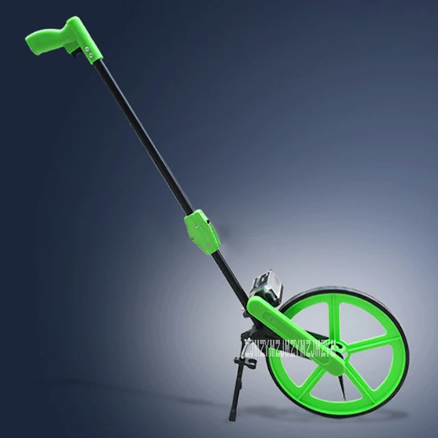 MW318 Foldable Roller Ruler Measuring Meter Wheel hand Push Distance Measurement Measurer Range Finder Wheel With Hand Brake