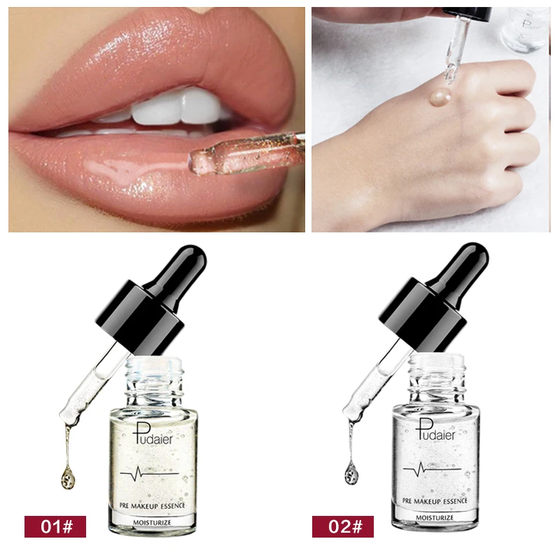

Professional Make Up Base Foundation Primer Makeup Moisturizing Easy to Absorb Essential Oil For Lips Brighten Face Cosmetics