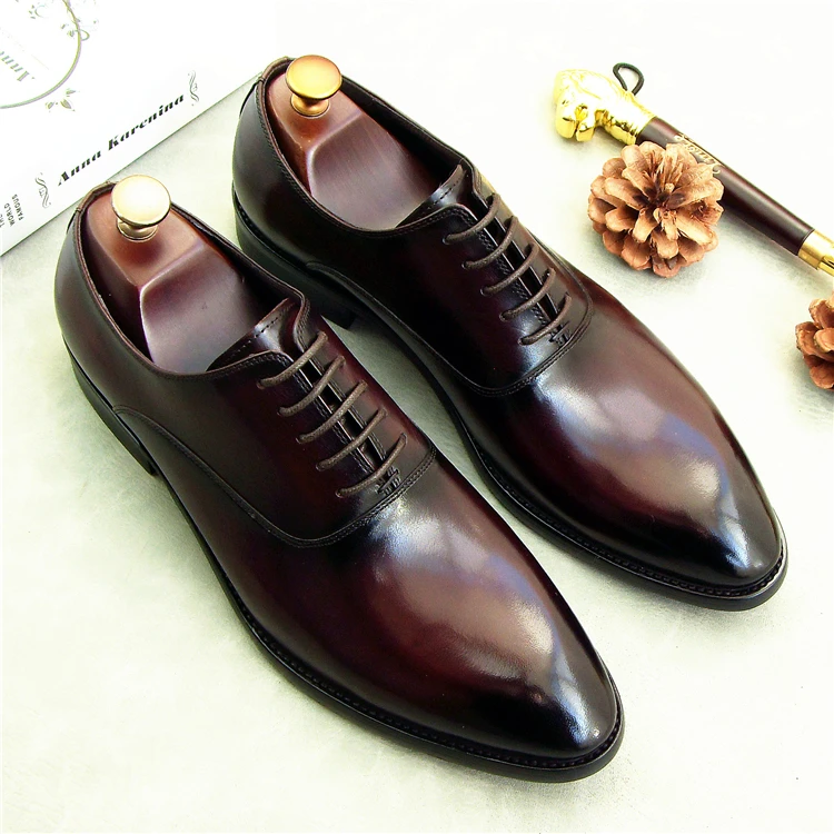 Aliexpress.com : Buy lace up men dress oxfords shoes 2018 italian ...