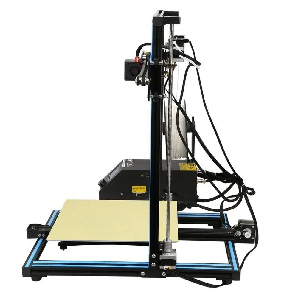 CR-10S Высокоточный DIY 3d принтер набор 300*300*400 мм размер печати с двойным z-стержнем свинцовый двигатель детектор накаливания
