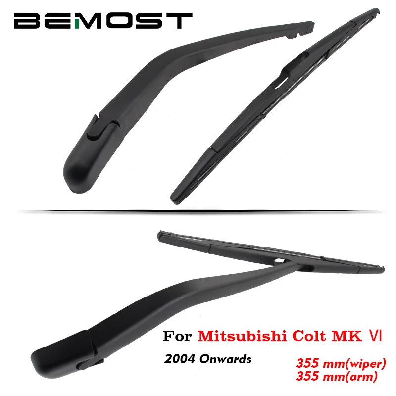 

BEMOST Car Rear Windscreen Windshield Wiper Arm Blade Natural Rubber For Mitsubishi Colt MK 5 Hatchback Year From 2004 To 2018