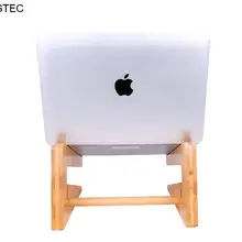 LIZENGTEC деревянная и бамбуковая подставка для ноутбука подходит для ноутбука и планшета от 14 до 16 дюймов