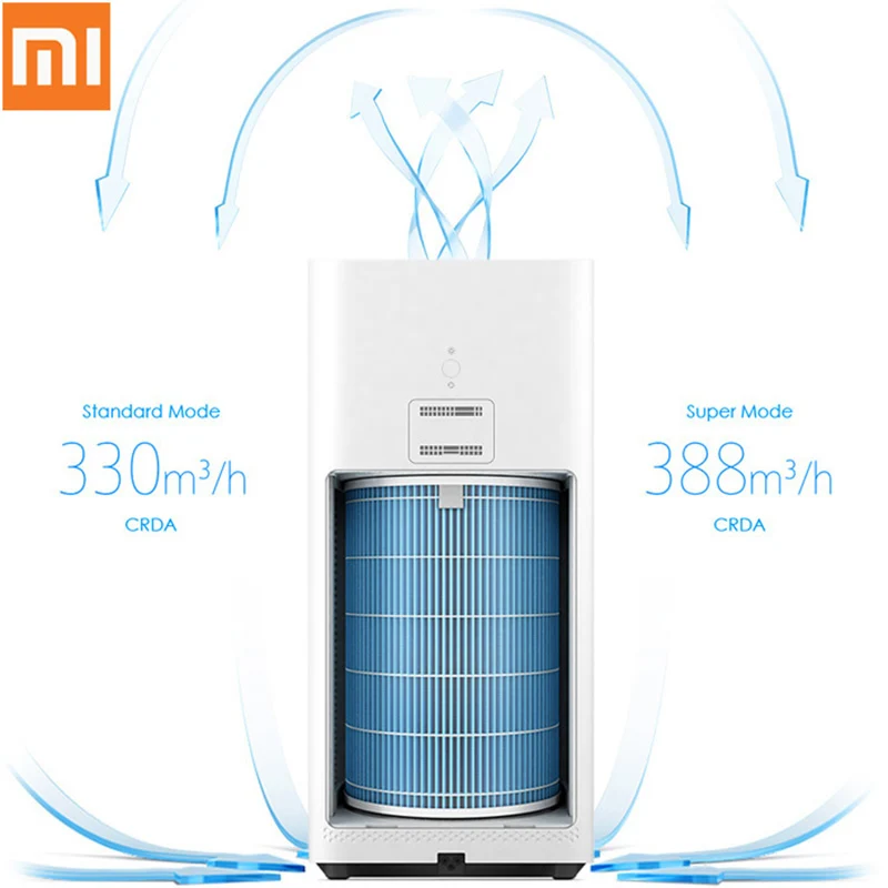 Original Xiaomi Mi Air Purifier 2 Mini Smart Ozone Generator Sterilizer Cleaning Cleaner RC Household 3-layered Hepa Filter | Бытовая