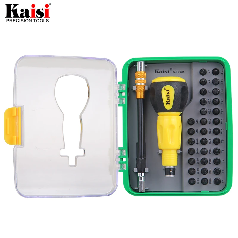 Kaisi 34 in 1 Precision Screwdriver Set Disassemble For Computer Tool Kit Tablets Phone Mini Electronic Hand Tools sets Kaisi 34 in 1 Precision Screwdriver Set Disassemble For Computer Tool Kit Tablets Phone Mini Electronic Hand Tools sets