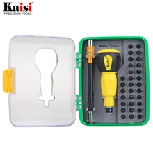 Kaisi 34 in 1 Precision Screwdriver Set Disassemble For Computer Tool Kit Tablets Phone Mini Electronic Hand Tools sets