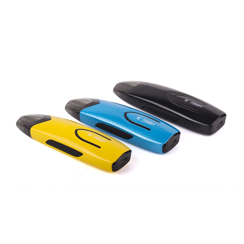 Новейший комплект kamry X Pod 650 мАч встроенный аккумулятор Mtl pod vape с картриджем 2 мл и