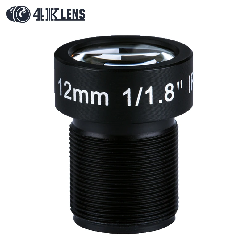 4K LENS 12MM Lens 118 Inch 10MP IR 34D HFOV Flat for Gopro Xiaomi Yi SJCAM Camera DJI Phantom Drones Mapping Hot 4K LENS 12MM Lens 118 Inch 10MP IR 34D HFOV Flat for Gopro Xiaomi Yi SJCAM Camera DJI Phantom Drones Mapping Hot