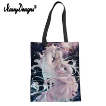 NoisyDesigns, последняя женская сумка на плечо с принтом Unicornio, защита окружающей среды, для покупок, складные сумки-тоут, женская сумка из эко-ткани