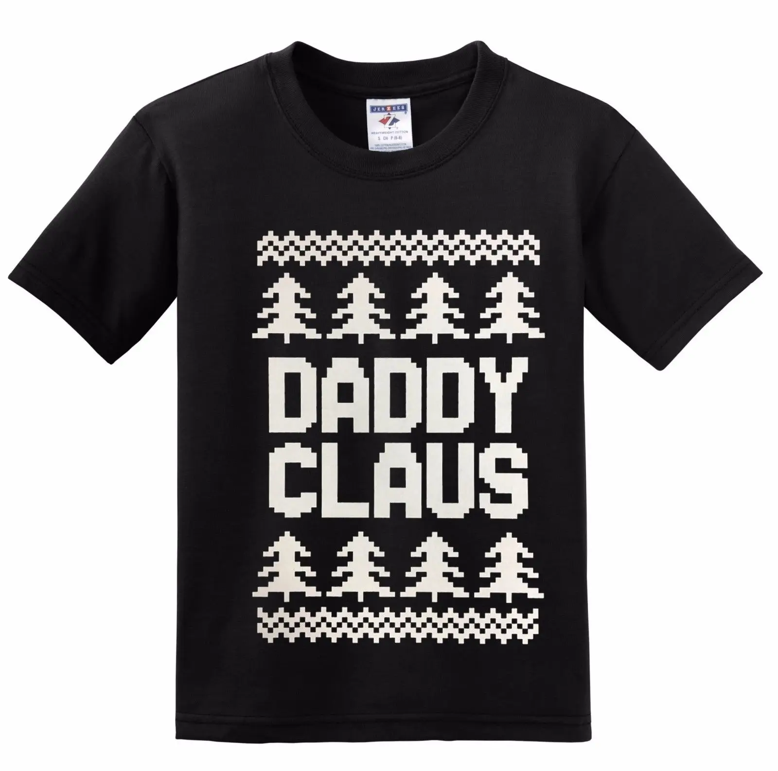 New Daddy Claus Christmas Black Green Red Blue T Shirt S 3xl T Shirts