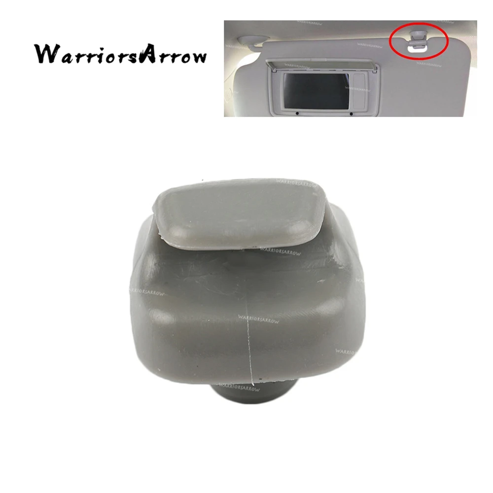 

WarriorsArrow Sun Visor Sunvisor Hook Clip Retainer Holder Grey Gray For Honda Accord Civic CR-V Odyssey Pilot 88217-S04-003