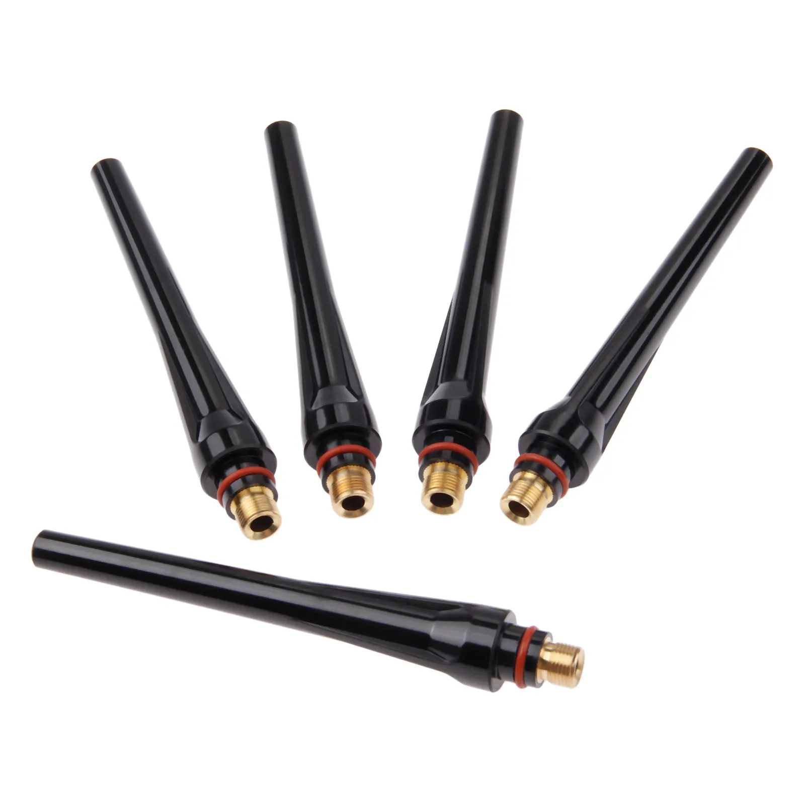 DRELD 5Pcs TIG Welding 57Y02 Long Back Cap for TIG Welding Torch 17 18 26 Series Tig Consumables 5PK Welding Soldering Supplies DRELD 5Pcs TIG Welding 57Y02 Long Back Cap for TIG Welding Torch 17 18 26 Series Tig Consumables 5PK Welding Soldering Supplies
