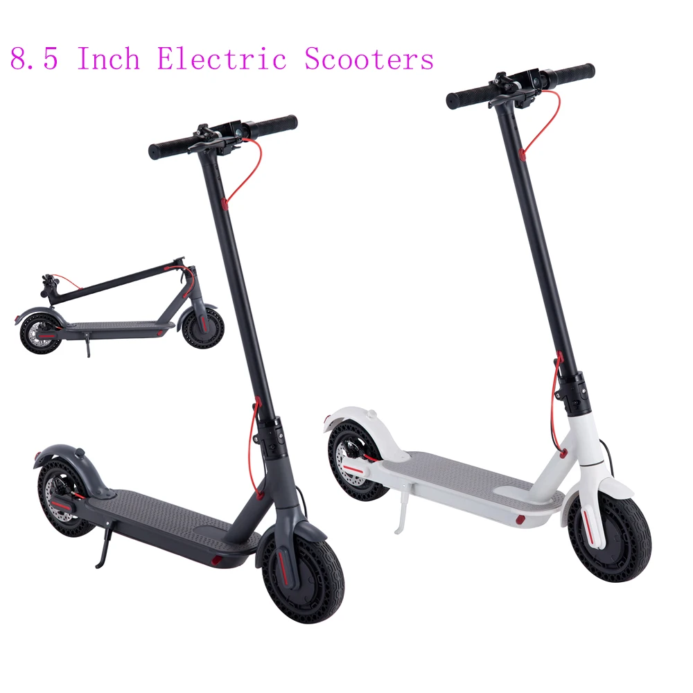 

8.5 Inch Electric Scooters Folding Kick Scooter Original 250W E-Scooter 2 Wheels Skateboard LED Electric Bicycle