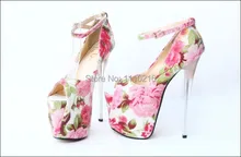 big size 35 43 new 2016 sexy sapatos peep toe salto alto font b women b