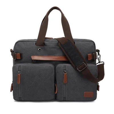 Рюкзак 15,6/17,3 дюймов, ручная сумка, многофункциональная сумка через плечо для ноутбука, повседневный деловой рюкзак, уличный водонепроницаемый рюкзак - Цвет: GREY