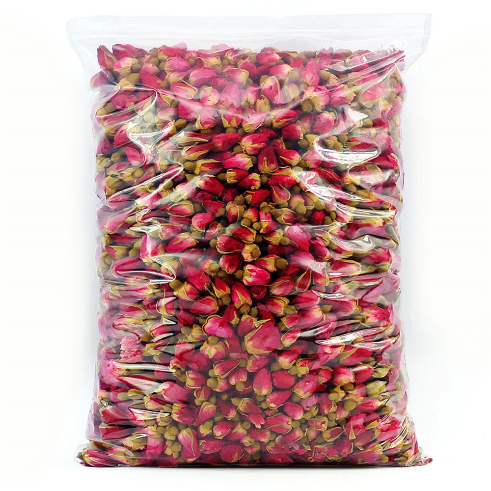 

Natural dried pink rose buds flower tea rose buds organic 100g/pack
