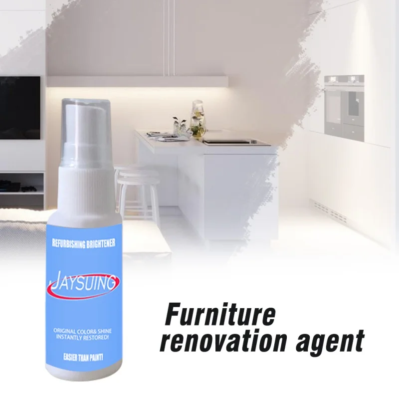 30ml Furniture Repair Polishing Spray Wooden Leather Retreading Agent Leather Care Household Cleaning