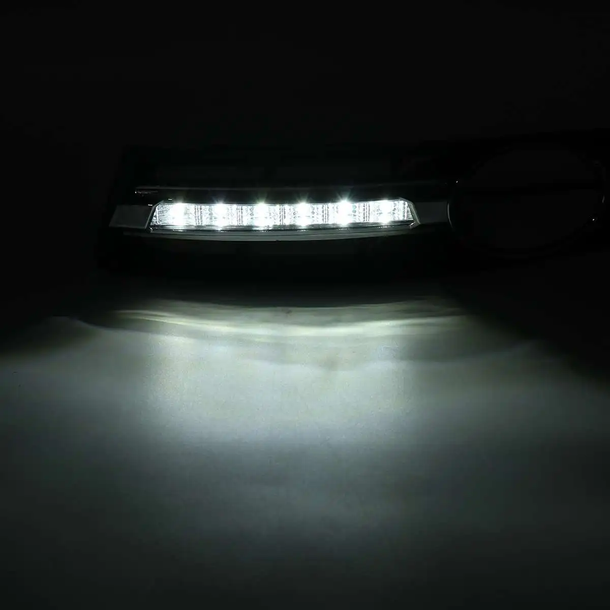 Led Drl для VW Passat B6 2007 2008 2009 2010 2011 указатель поворота дневной ходовой светильник передний бампер для вождения противотуманная фара Дневной светильник DRL