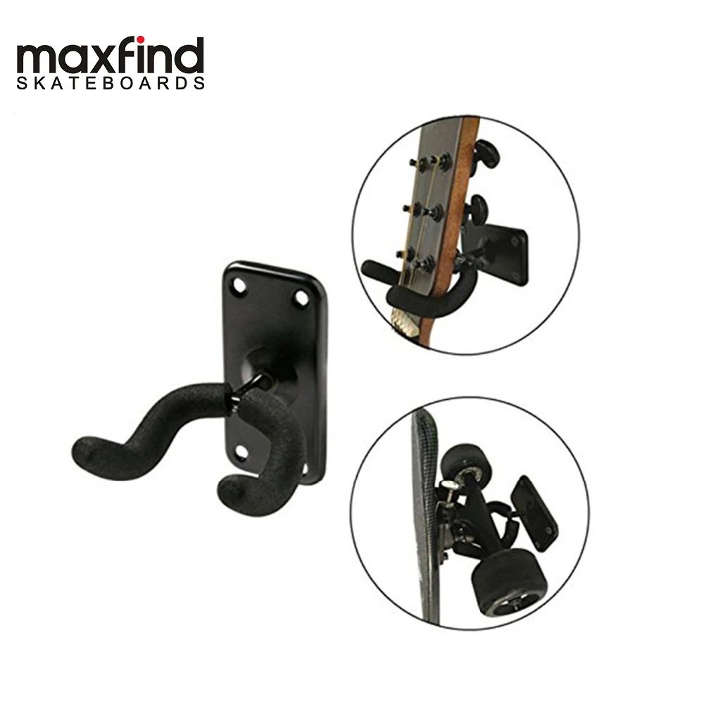 Maxfind Guitar Hanger Hook Holder Wall Mount Stand Rack Bracket Display Fits Guitar Bass Or Most