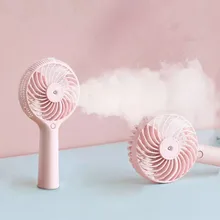 Портативный опрыскиватель ручной электрический USB Перезаряжаемый мини-вентилятор персональный кондиционер увлажнитель воздуха для домашнего офиса